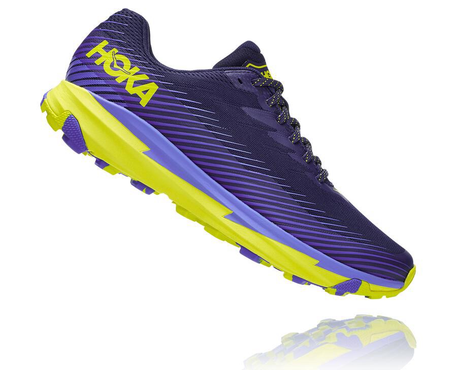 Hoka One One Trailove Tenisky Panske Modre/Zelene - Torrent 2 - 02798-NSJM